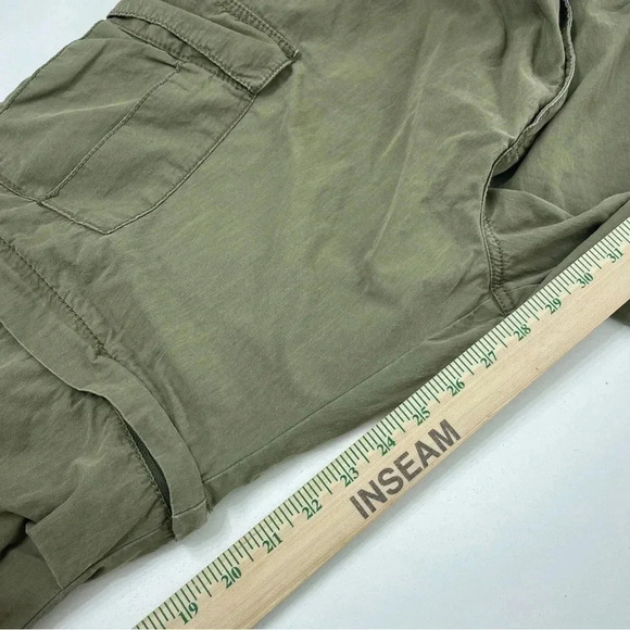 Timberland Mens Size 36x30 hybrid cargo hiking pants shorts *flaw* green 0486 - Picture 7 of 10